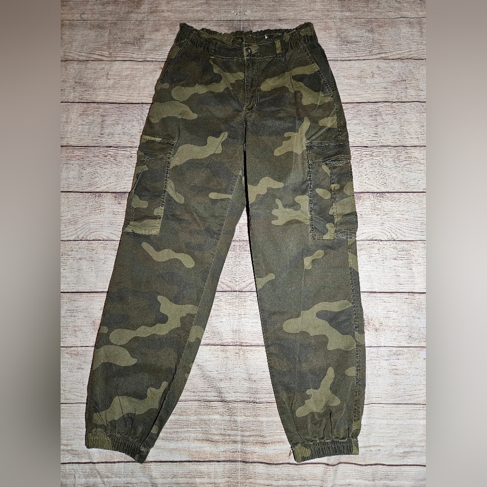 American eagle camouflage baggy jogger cargo pants